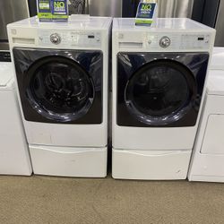 Kenmore Washer and Electric Dryer Set With Steam Care