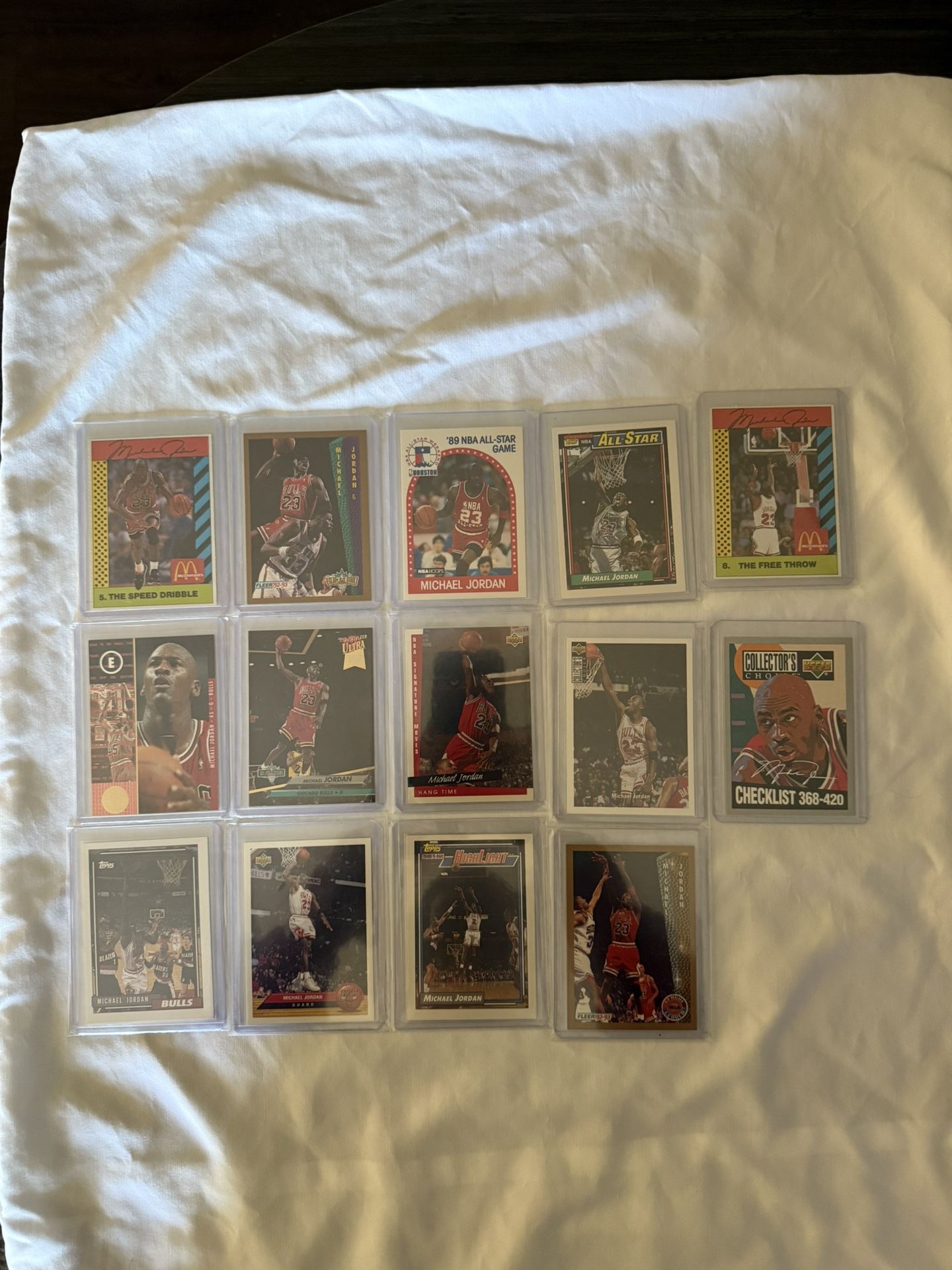 Michael Jordan Card Lot 14 Cards