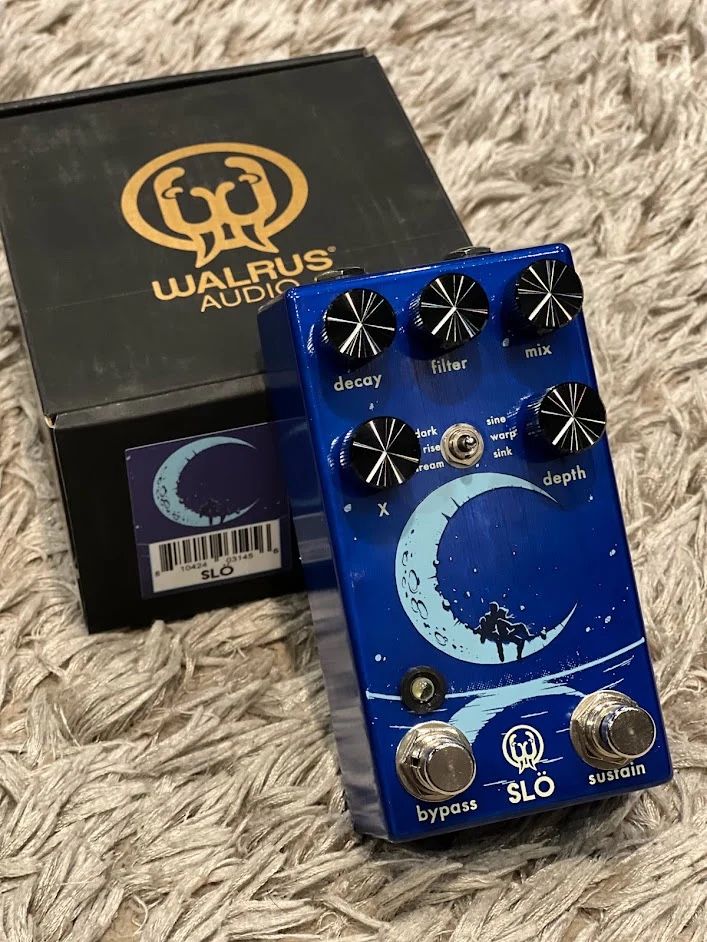 Slo Reverb guitar Pedal Walrus Audio in Box