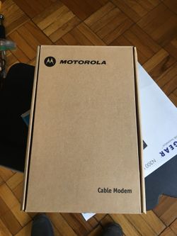 Motorola model SB5101u