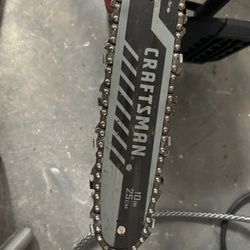 Craftsman chainsaw, electric