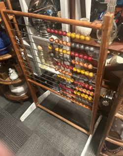 Large Wood Abacus