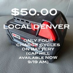 Milwaukee M18 XC 5.0 Battery