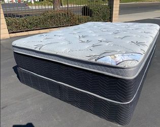 Full Orthopedic Bamboo Pillow Top Mattress!•••