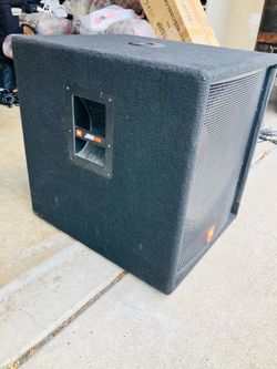 Jbl 18” Subwoofer jrx100