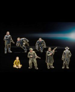 Metal Gear Solid V Ground Zeroes Set 1/35 Model Kit KOTOBUKIYA Japan *NO BOX*