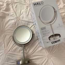 Conair HALO Rechargeable Lighted Makeup Mirror