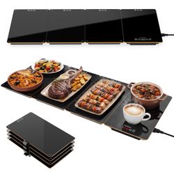 Brand New 4-in-1 Electric Warming Tray, 35 x 15-Inch Buffet Food Warmer
