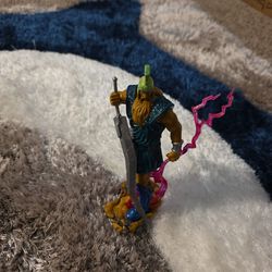 Painted stone giant