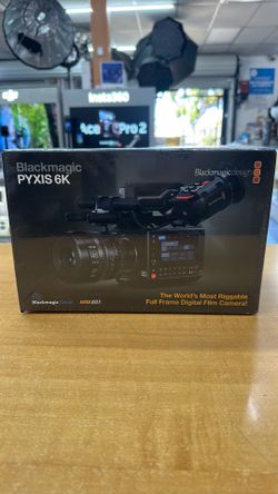 Blackmagic Design PYXIS 6K Cinema Box Camera (Leica L)