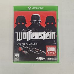 Microsoft XBox One Wolfensteen: The New Order 816430-11