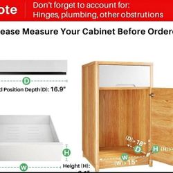 Pull out Cabinet Organizer, 1 Pack Slide out Drawer