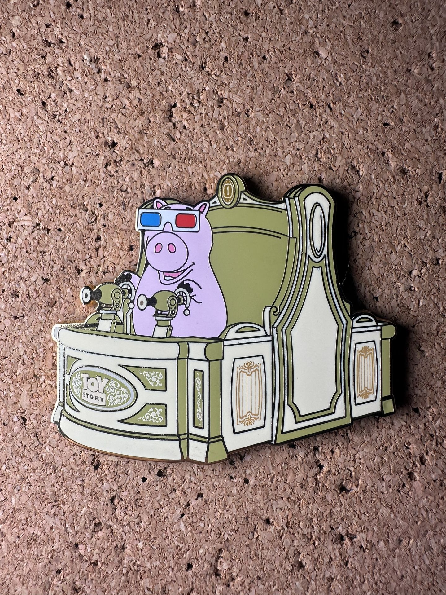 WDI - Toy Story Midway Mania Attraction Vehicle - GRAND OPENING - HAMM LE 300