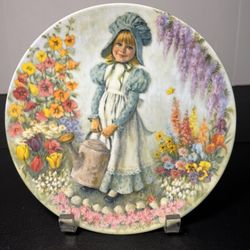 RECO International 1979 1st Issue Mother Goose Plate Mary, Mary, 8.5”