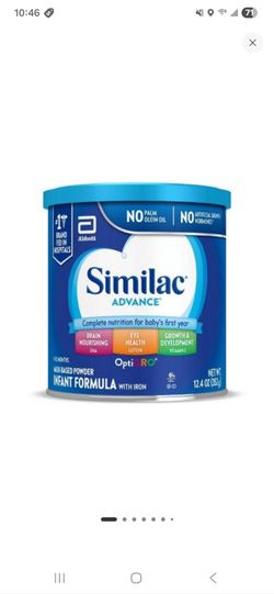 Similac Advance Blue Can
