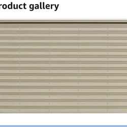 Dulepax RV Blinds,RV Pleated Shades,RV Blinds Pleated Shades, 38" W x 24" L Cappuccino RV Window Shades,Camper Blinds,RV Window Blinds for RV Camper T