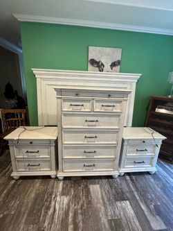 Bedroom set king size bed frame