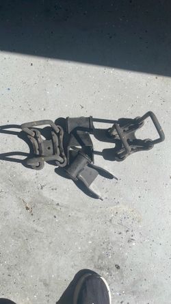Leaf spring shackles and U bolts
