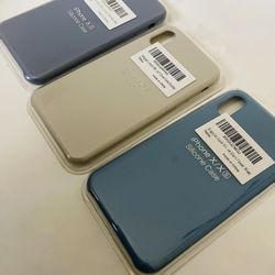 3 Silicone Case Cover For Apple iPhone X/Xs