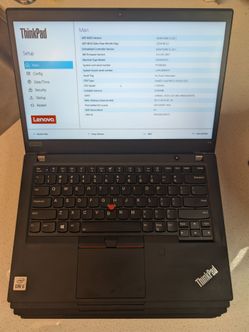 Thinkpad T14 Gen 1 Intel i5-10210U 16GB RAM 256GB WINDOWS 11