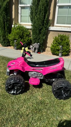 Kids electric 4 wheeler