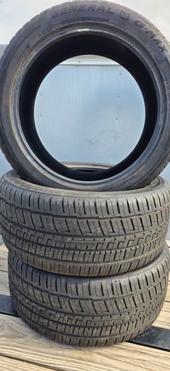 Set of (3) 305/40R22 General G-Max Tires - 10/32 Tread (Near New)