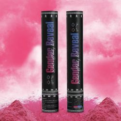 Girl Gender Reval Powder Cannon Pink