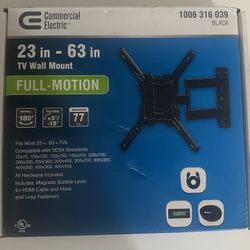 Brand New Commercial Electric Full-Motion TV Wall Mount 23”–63”