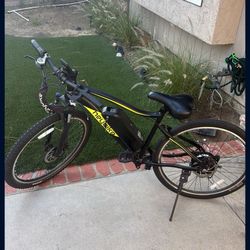 Electric Heybike With Extra Battery, LCD Display, Tire And Tube, Seat Cover(read Description)