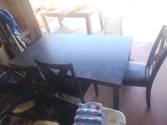 Dining table gray color
