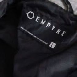 Empyre Jacket With Hoodie On The Inside.