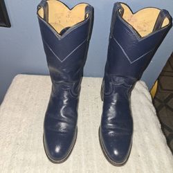 Justin Blue Boots 