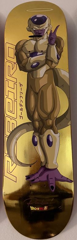 Golden Frieza - Dragonball x Primitive Skateboard Deck