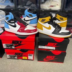 Air Jordan Retro 1 High Size 9, 11