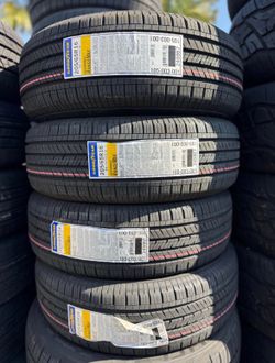 205/65/16 Goodyear Rangemax 4 new tires installation / balance 50,000 miles warranty