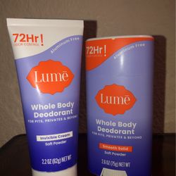 Brand NEW!!! 🆕   Lumē Whole Body Deodorant - Soft Powder(((PENDING PICK UP TODAY 5-6pm)))