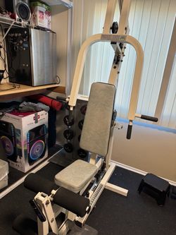 Pacific 2000 Home Gym Leg Extension & Lat Pulldown Machine
