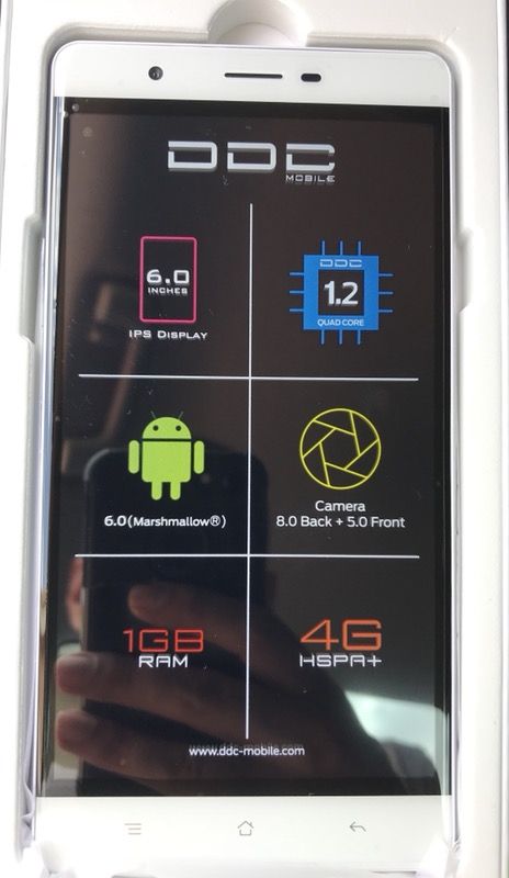 DDC L6 6.0 inch Android 4G Unlocked Phone