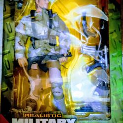 Realistic Military Force Action Figure 