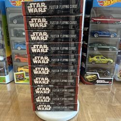 🎬🎥 (10) LOT OF 10 - 2007 STAR WARS POSTER PLAYING CARDS FACTORY SEALED LUCAS FILMS 55 Posters From Around The World 🎬🎥
