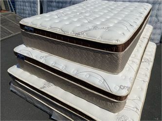 King Organic Cloud Edition Europillow Top 12inch Matres!!
