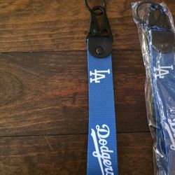 DODGERS KEYCHAIN LANYARD 