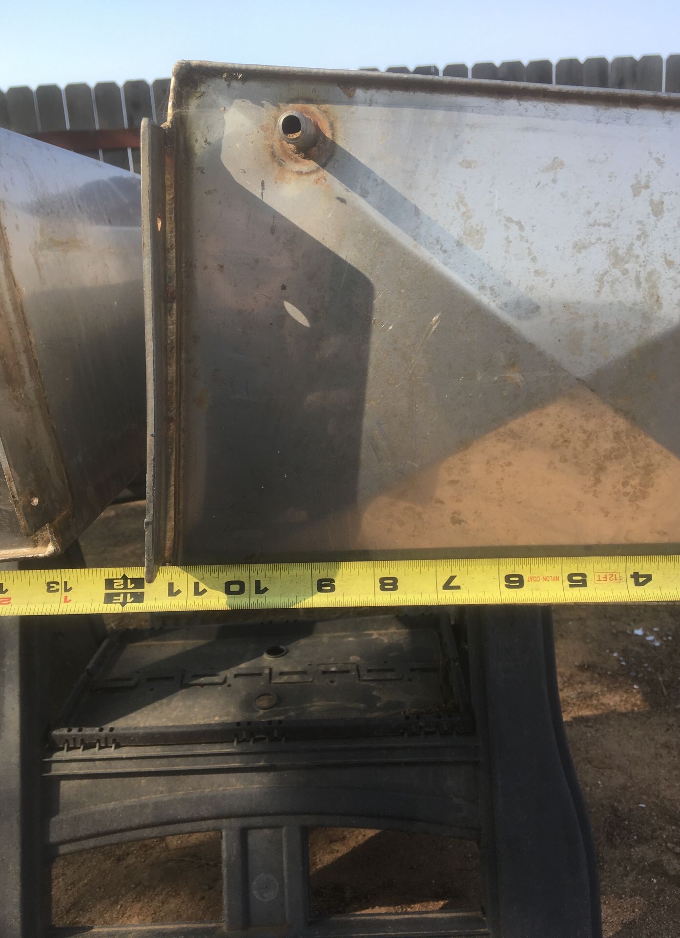 Stainless miniday vdrive jet boat fuel tanks for Sale in Fallbrook, CA