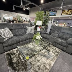2 Pc Sofa And Loveseat 