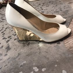 Mirrored Jimmy Choo Wedges