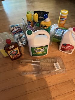 Lots Of Cleaning Stuff -some New