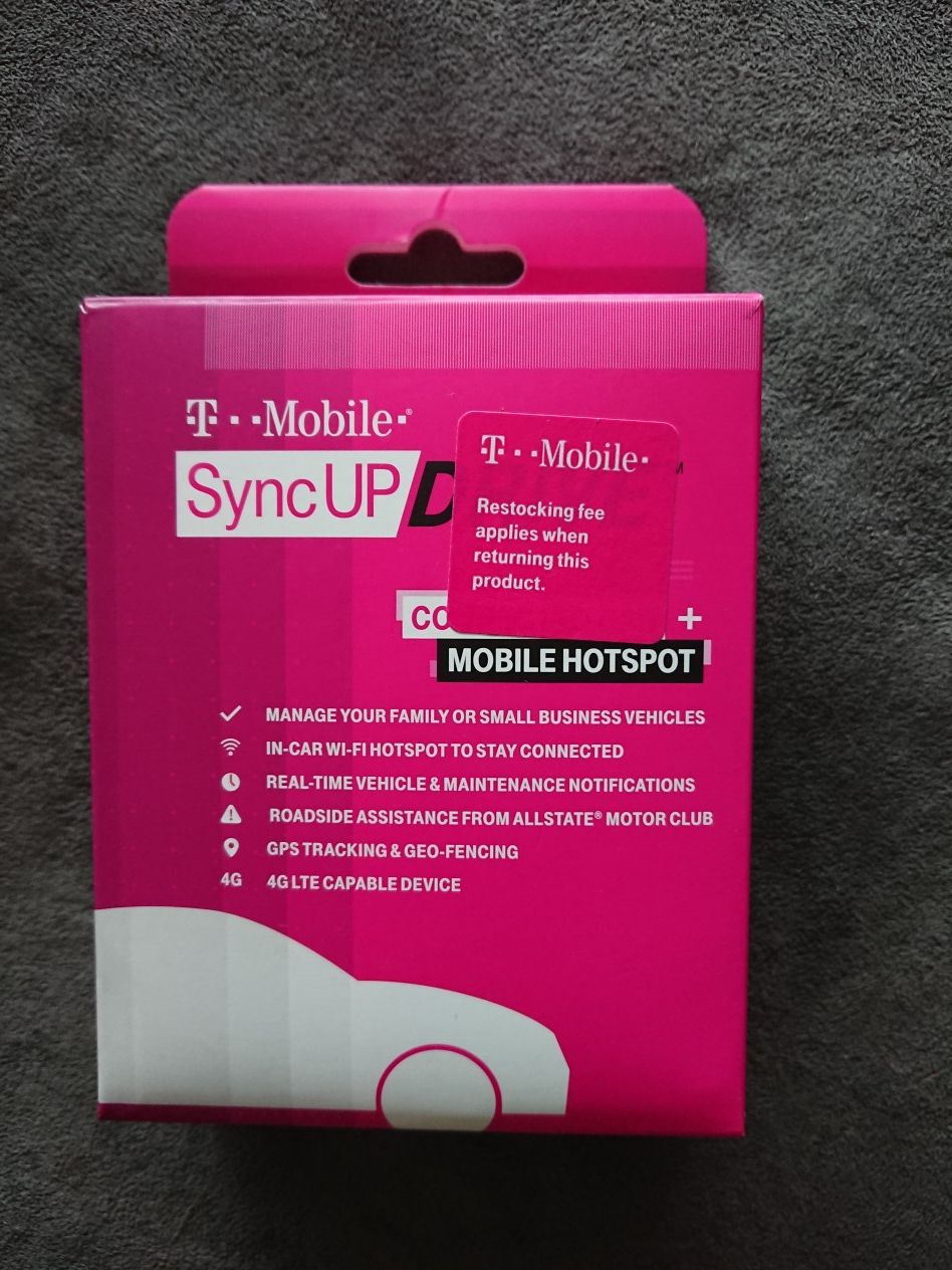 T-Mobile syncup drive now. Turn your car into the 4G LTE Wi-Fi hotspot Diagnostics on your vehicle free roadside assistance