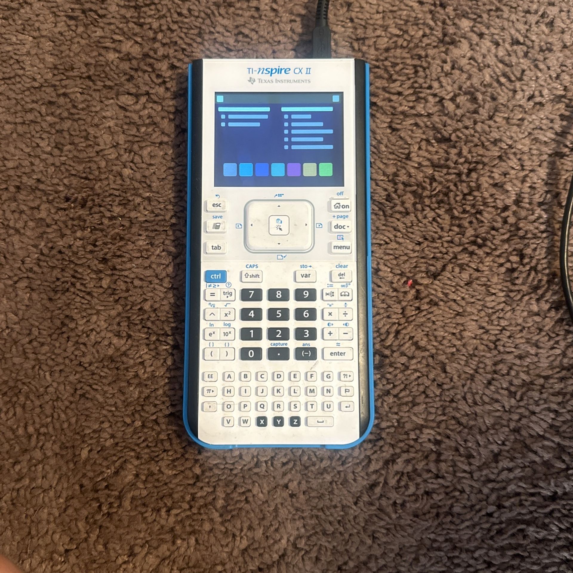 Tinspire cx II Symbolic Manipulator Calculator for Sale in Arrowhed