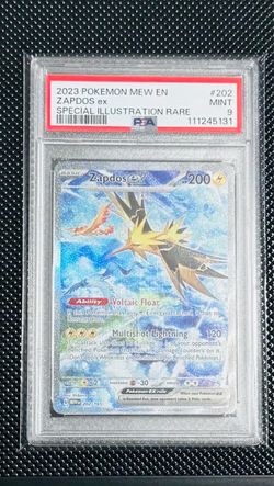 Zapdos ex PSA 9 Special Illustration Rare