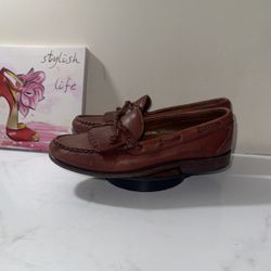 Allen Edmonds Rich Brown Leather Loafers - Men’s Size 8 D #44434